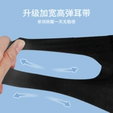 Черная трехмерная одноразовая летняя высококачественная тонкая медицинская маска, 3D