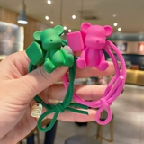 Южнокорейский модный милый флуоресцентный товар, аксессуары, с медвежатами, японские и корейские