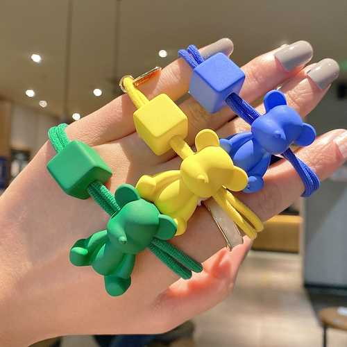 Южнокорейский модный милый флуоресцентный товар, аксессуары, с медвежатами, японские и корейские