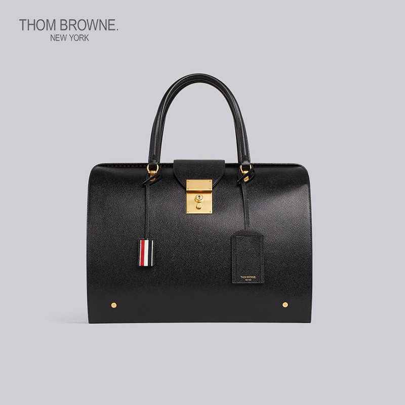 (New Year's Eve Gift) (custom bronzing service) THOM BROWNE PEBBLE CORTICAL CORTEX MR. THOM BAG