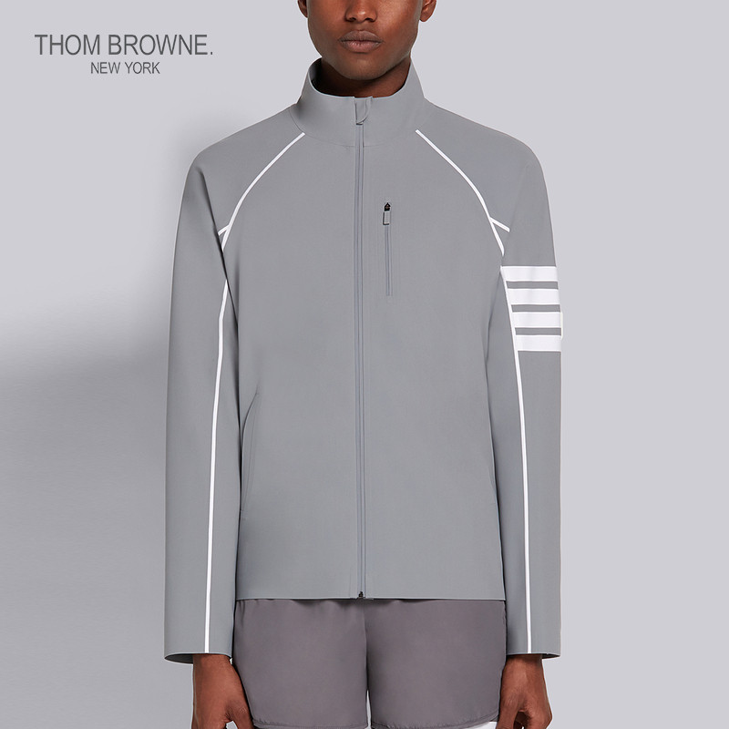 Thom Browne Men Four Stripes Sleeved Movement Jacket Cover