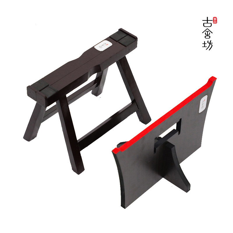 Gushefang zheng product guzheng small Zen frame small tripod bracket leg kneeling small piano frame outdoor portable large and small zither universal