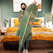 Hugging girlfriend Sleeps Divine Instrumental Riding With Pillow Cute Dinosaur Wool Suede Toy Big Paparazzi Bed Clips Legs Super Soft