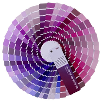 Color Pass Purple Series 2188 Color Card Sample Display Brochure Baking Paint Spray Paint Paint Five Metal Spot Color Standard Ink Paint Film White Color Matching Manual Than International Color Card Standard c Card