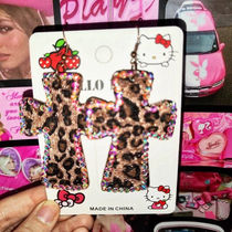 Yabi culture Shibuya hot girl y2k niche personality Japanese Harajuku cross BAO WEN earrings earrings accessories for women