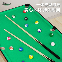 Childrens billiard table home folding multi-functional large solid wood parent-child interactive rounded corner small mini billiard table