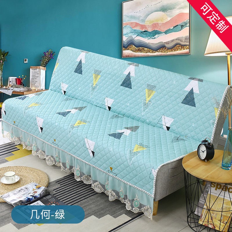 Sofa pad 123 combined three - piece sofa cushion can fold four season general sofa bed single person