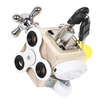 Toy early education childrens educational baby busy Montessori one year old 3 2 unlocking plate training 4 boy teaching aids parent-child