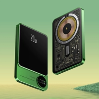 Somano Green [Двойная режима быстрая зарядка 丨 Мощное магнитное всасывание магсаф