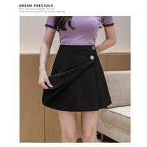 Half Body Dress Short Skirt Woman Design Sensation 2023 New High Waist Display Slim Black Irregular Plexein for Walking Light a word