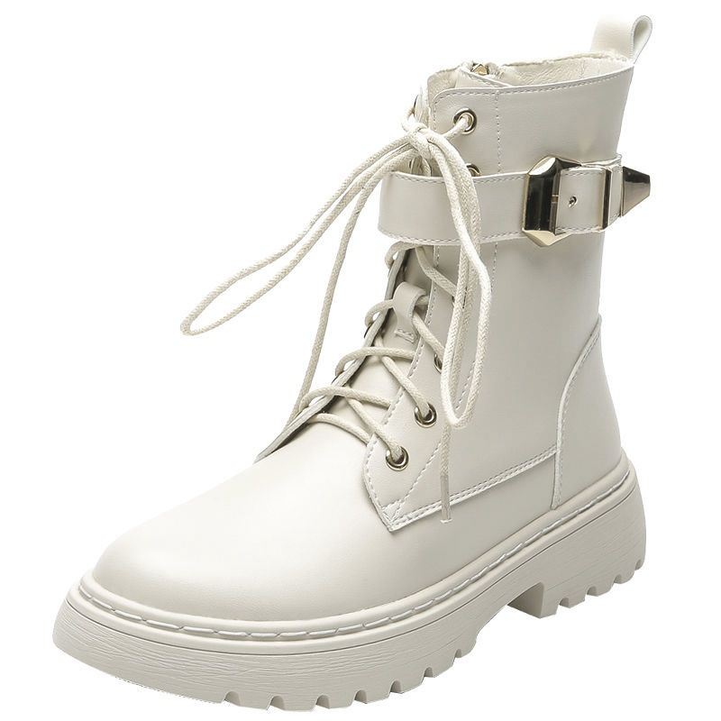 2021 exploits early autumn boots Martin boots female Inron wind spring autumn single boots 2021 new autumn and winter flat bottom plus suede