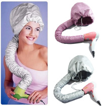 portable soft hair drying cap hood hat blow dryer attachment