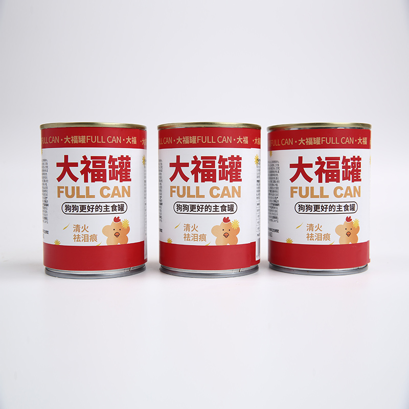 【新品】派福狗狗宠物零食全价主食鸡肉鸡肝营养罐头湿粮375g泰迪