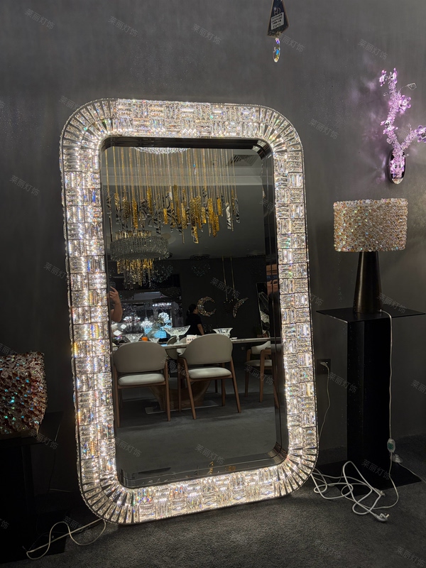 Italian Imported Design Home Bedroom Dressing Table Mirror Living Room Mirror Lamp Hotel Villa Decorative Floor Lamp Italian Imported Design Home Bedroom Dressing Table Mirror Living Room Mirror Lamp Hotel Villa Decorative Floor Lamp