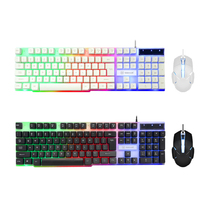 FA-T20 backlit mouse keyboard wired USB game LOL desktop notebook mouse key set