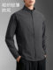 Sports coat windbreaker men's thin autumn woven stand-up collar single-layer windproof training cycling fitness running top
