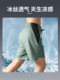 New Quick-Drying Shorts for Men, Fitness Casual Training Ice Silk Five-Point 2026 Zipper Pocket Running Pants for Summer