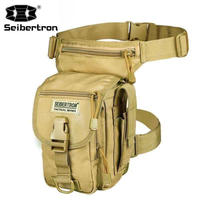 Outdoor Rider Bag Tactical Leg Bag Men's Small Locomotive Motorcycle Bag Multifunction Waterproof Riding Purse Road Subfishing-Taobao
