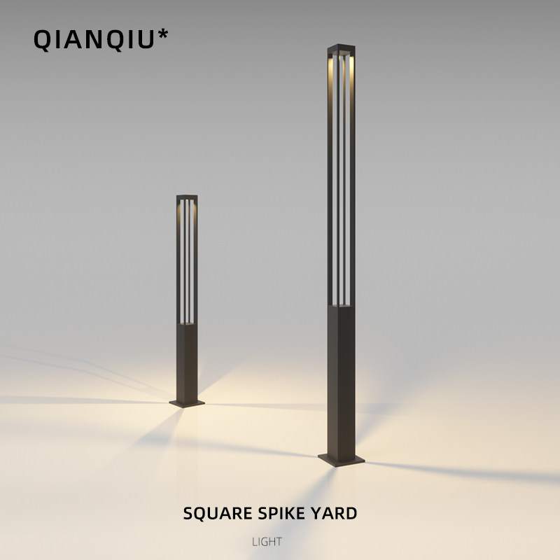 Modern minimalist outdoor high-level garden Courtyard Lamp Garden Villa Lamp Grass Terrace Lamp Community Outdoor Waterproof Plaza Street Lamp Post