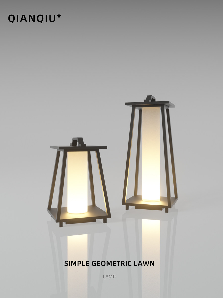 New Waterproof Modern Grass Terrace Lamp Outdoor Landscape Courtyard Lamp Garden Atmosphere Light Garden Villa Meadow Buried Light