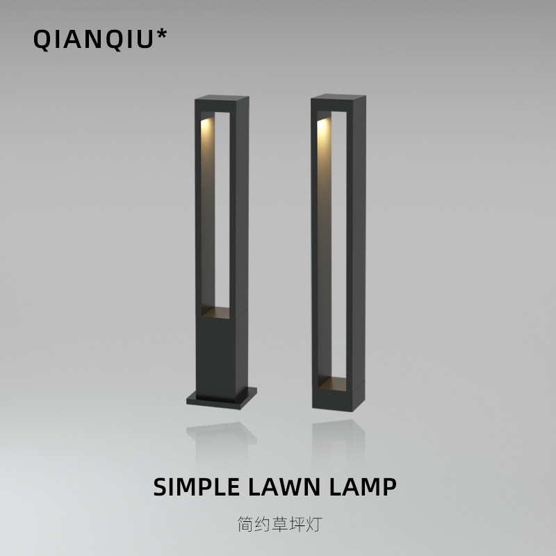 Grass Terrace Light Outdoor Landscape Grass Buried Light Outdoor Waterproof Patio Connected led garden Villa Community Floor Lamp