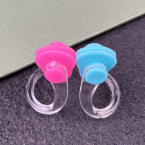 Unisex swimming nose clip for adults and children professional swimming anti-choking artifact silicone soft and non-slip learning swimming