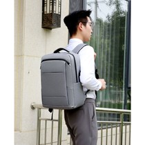 New business backpack mens backpack casual outdoor junior high school student school bag printable LOGO computer bag