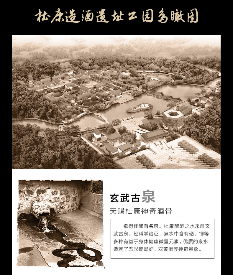 杜康原窖老酒52度445ml浓香