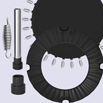 Folding trampoline accessories for the trampoline