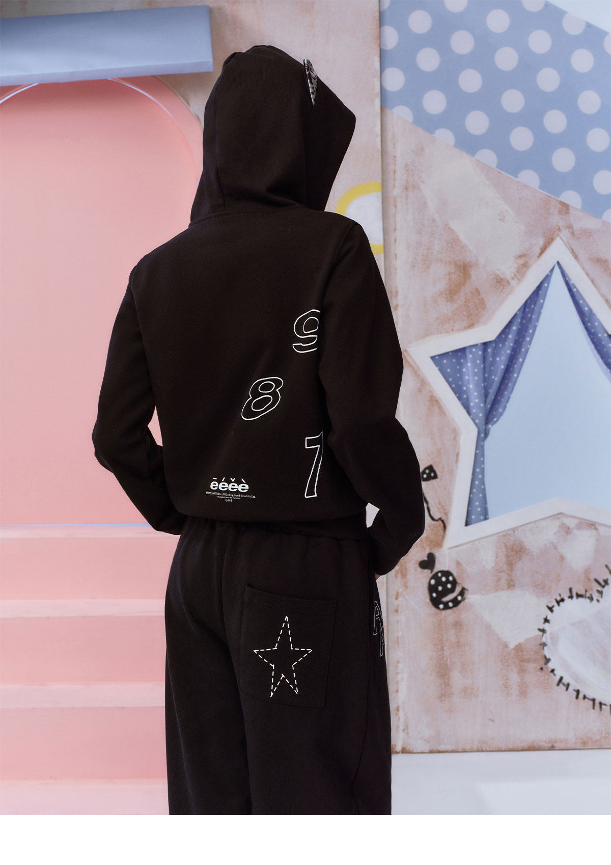eeeeArtmonster Leopard Cat Ear Hoodie