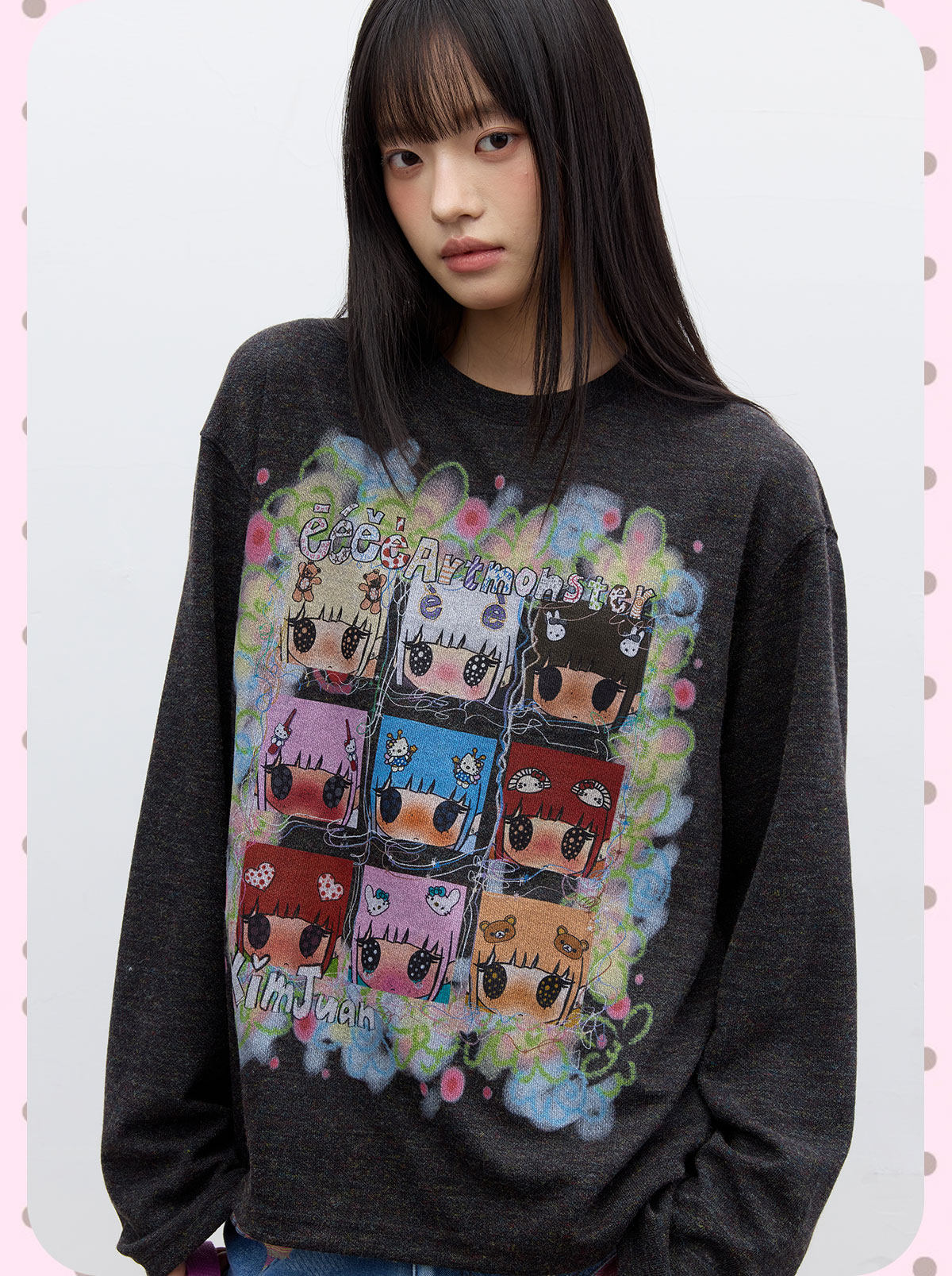 eeeeArtmonster Ximen Juan'er Graffiti Print Tee