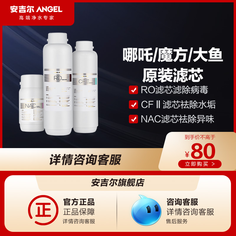 Angel Water Purifier Nezha 600 Rubik's Cube Big Fish Special Official Website Flagship Store RO Membrane 800 Filter Original