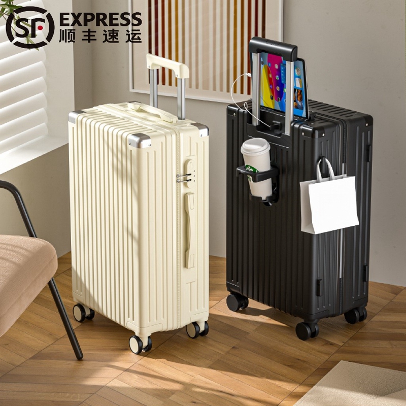 Luggage Suitcase for Women 2024 New Model Trolley Case for Men 20inch Small Carry-On Silent Travel Suitcase 24inch Password Lock Suitcase Luggage Suitcase for Women 2024 New Model Trolley Case for Men 20inch Small Carry-On Silent Travel Suitcase 24inch Password Lock Suitcase
