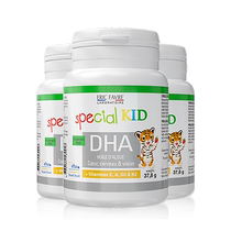 (Self-operated) French Arico Childrens DHA Infant Seaweed Oil DHA Non-cod Liver Oil 60 capsules bottle*3