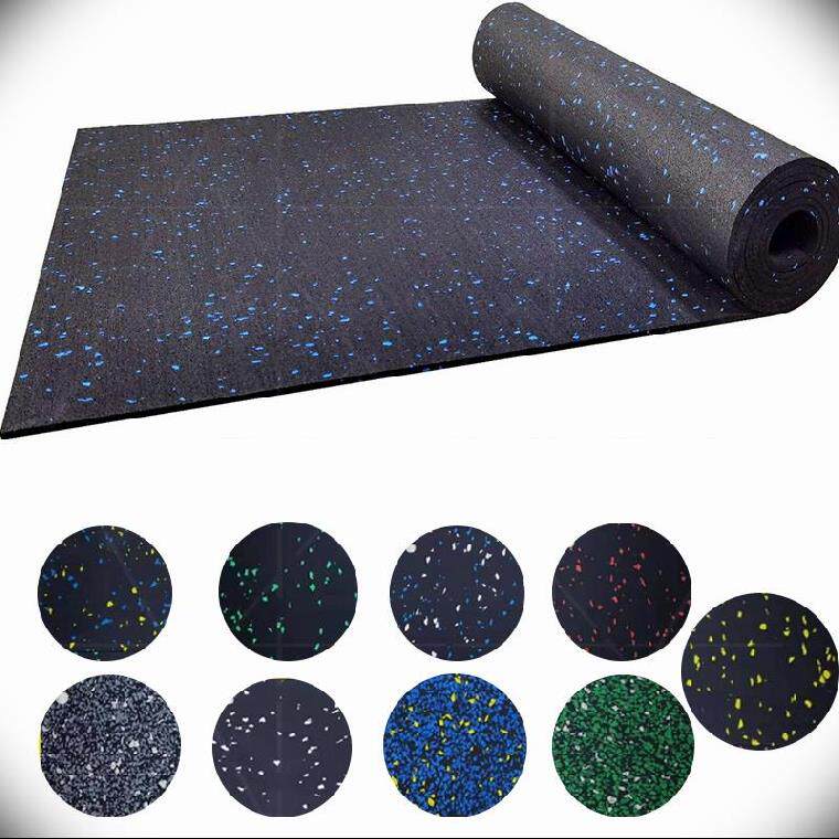Instinct luxury treadmill barbell floor rubber coil sports corridor special floor mat indoor rubber mat