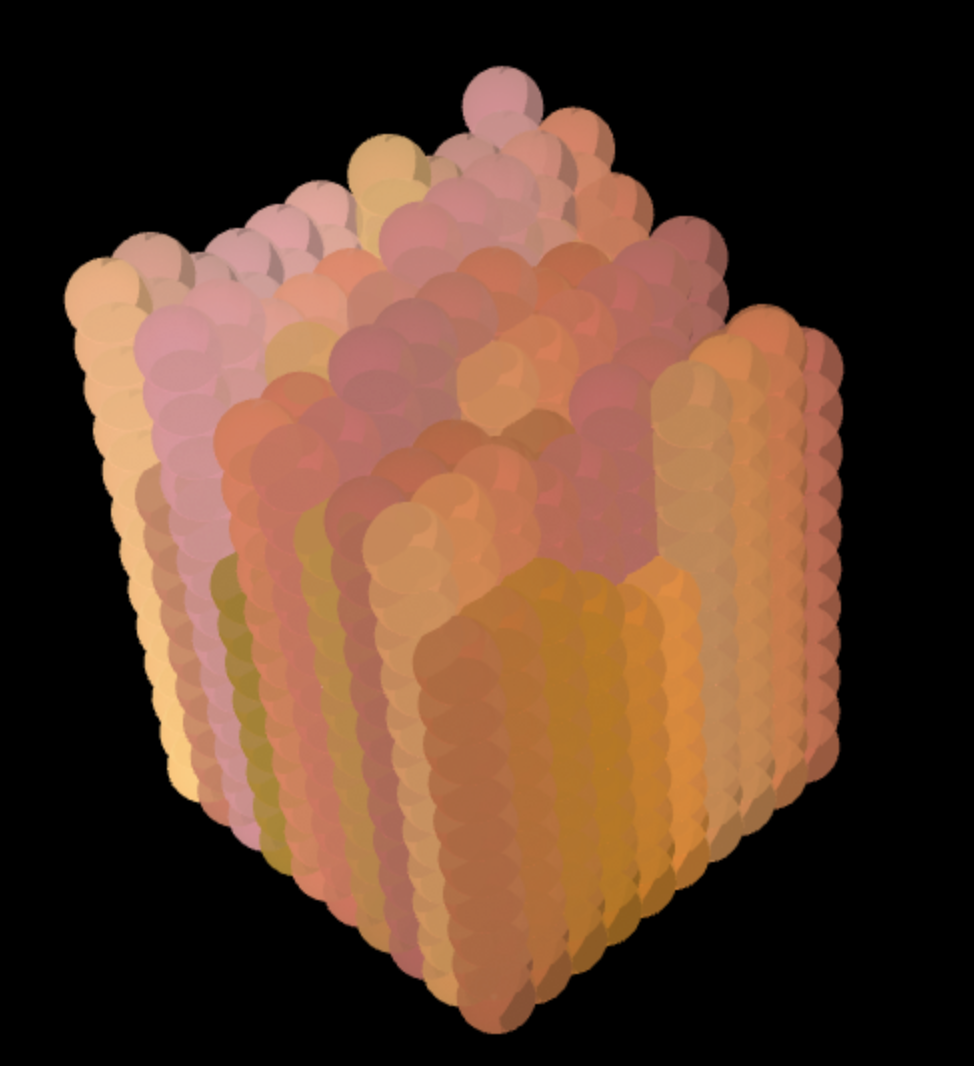 TouchDesigner source file New media art TD material ball formation visual effects 3D effect