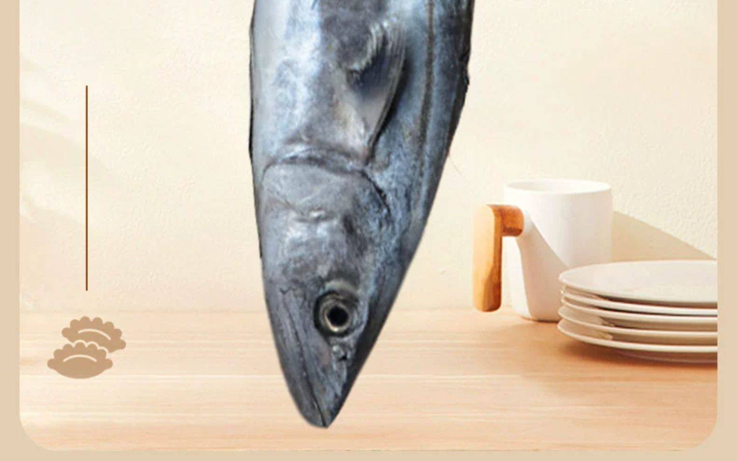 山东非物质文化遗产 泰祥 速冻鲅鱼水饺 500g*2袋 天猫优惠券折后￥89.9顺丰包邮（￥119.9-30）赠360g