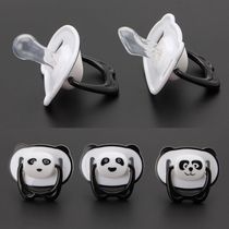 Cute Panda Nipple Dummy Pacifier Baby Food Gade PP Silicone