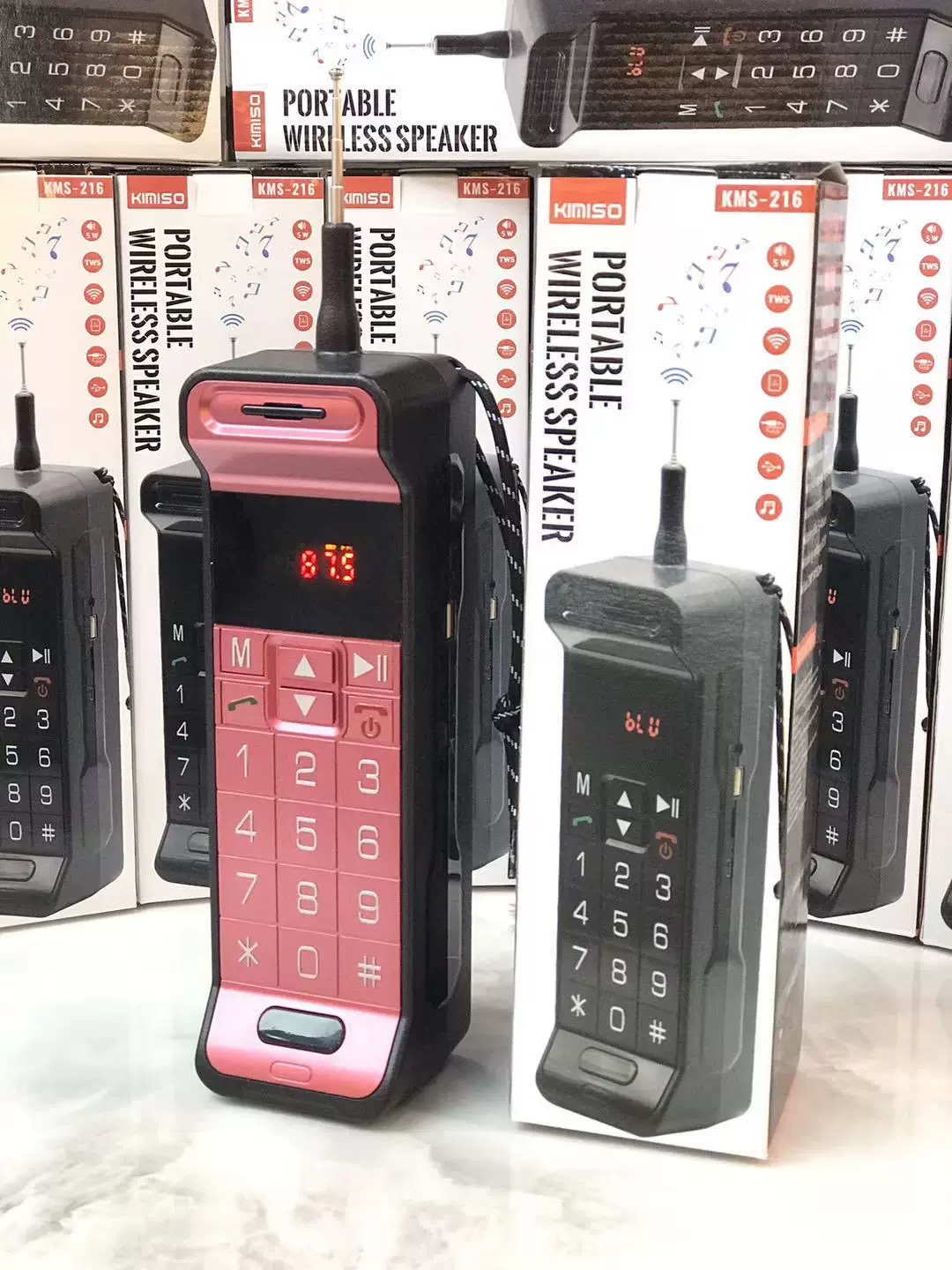 Портативная Bluetooth колонка для улицы, с вставными картами для подключения, тяжелый сабвуфер
