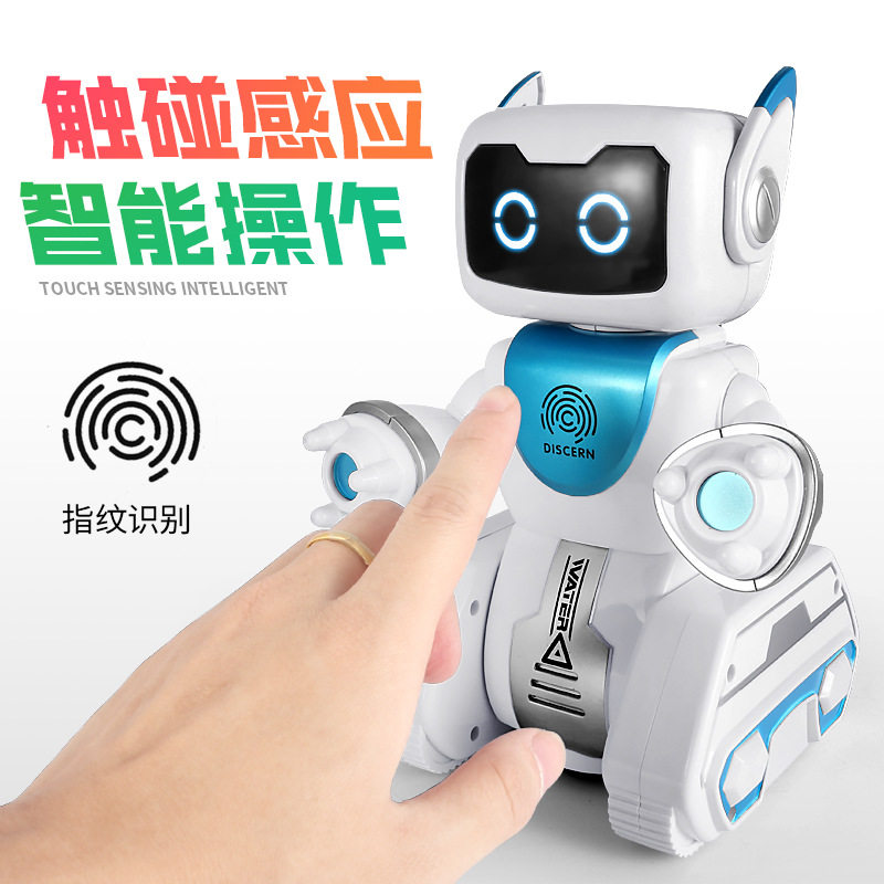 Music Energy New Products Remote Control Fingerprint Robot Hydropower Hybrid Robot Voice Intelligent Early Teaching-Taobao