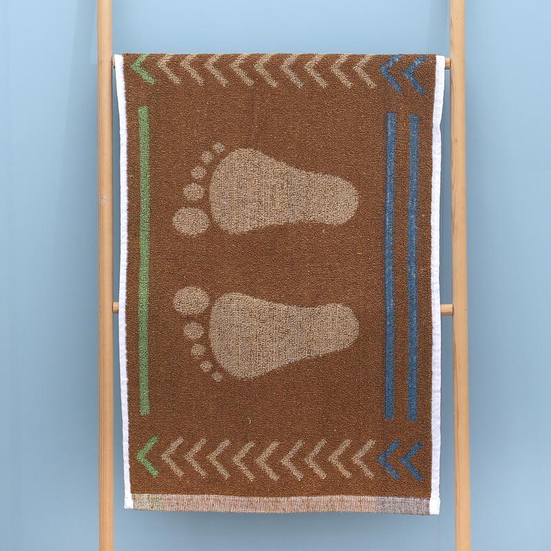 Thickened Floor Towel, Household Towel Mat, Bathroom Door Mat, Kitchen Slip Mat, Easy to Clean, Good Water Absorption, 40*60
