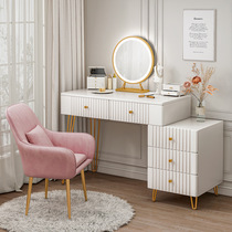 Dresdresser Light Extravagant Bedroom Modern Minima Small Household Type Tennis Red Ins Wind Makeup Table Containing Cabinet Integrated Makeup Table