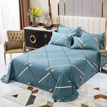 Sheet Single piece 100 whole cotton pure cotton 2 2 m enlarged bed 1 8m thickened grinding wool winter single double bed for pint