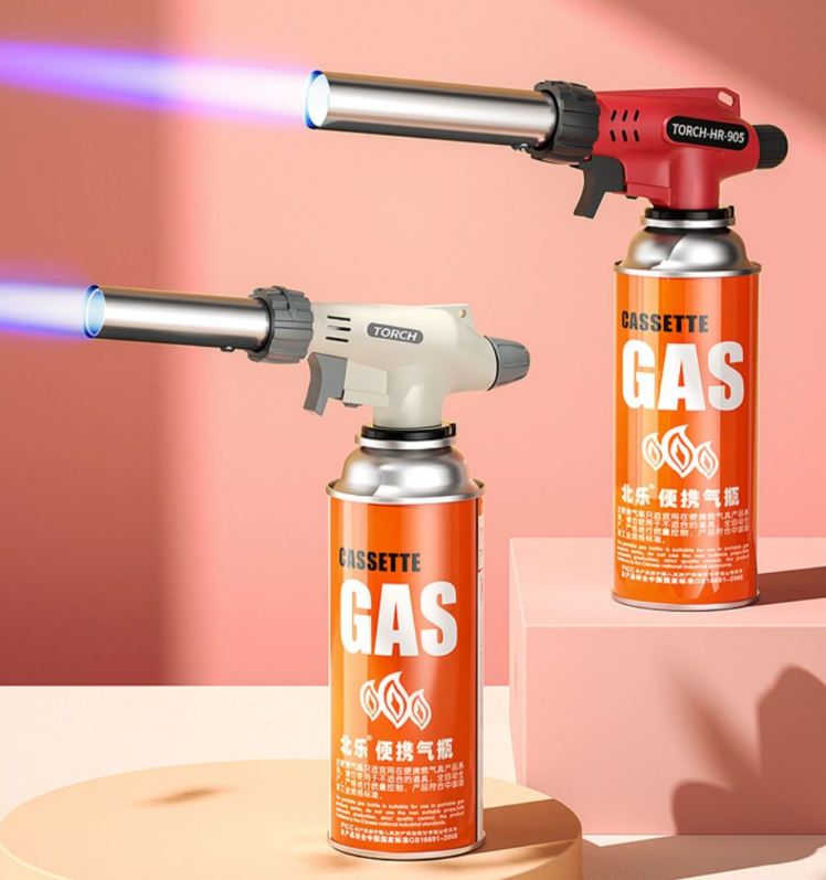 Spray gun for pork rind Home Burning Pig Hair stuff Handheld Spray Firearm Burned hair Spray Gun Gas Tank Baking