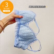 Bubble Sweetheart Underwear Big Chest of small chest Concorde rear thin section No steel ring to woo Drooping Comfort Sensation Bra