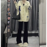 Черные высокие джинсы, приталенные штаны, эластичная пуля, штаны-клёш, подходит для подростков, по фигуре