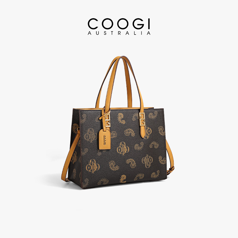 COOGI bag женская новинка 2025 года, легкая роскошная сумка высокого класса, сумка-тоут большой емкости на одно плечо, подарок для пригородных поездок