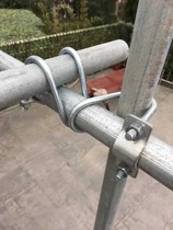 Frame pipe steel pipe foot hand construction fastener buckle right angle pipe frame fixing clamp cross buckle cross clip