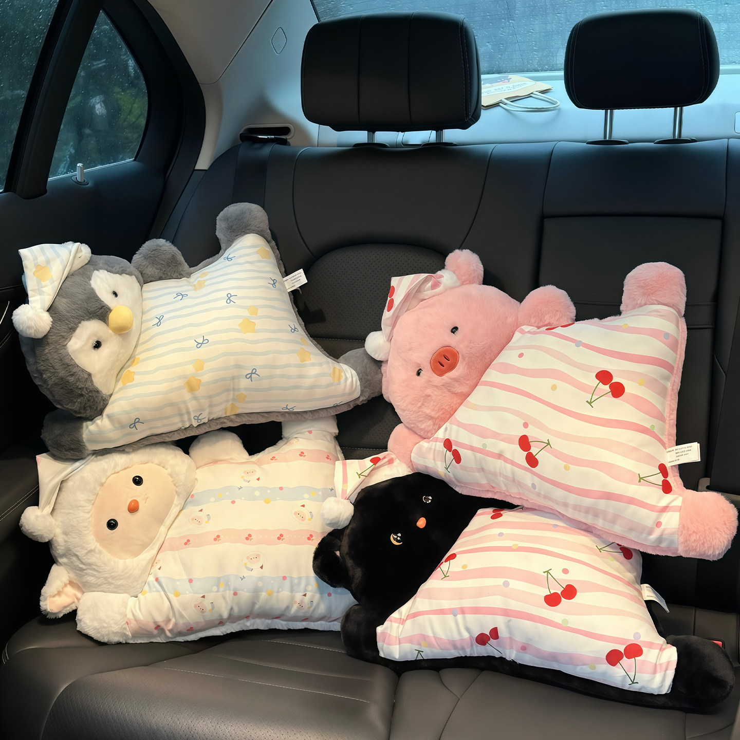 Yangzhou Maiyou Rabbit Pajamas, Pillow, Cushion, Sleeping Companion Doll, Pink Pig, Little Sheep, Penguin, Car and Office Cushion