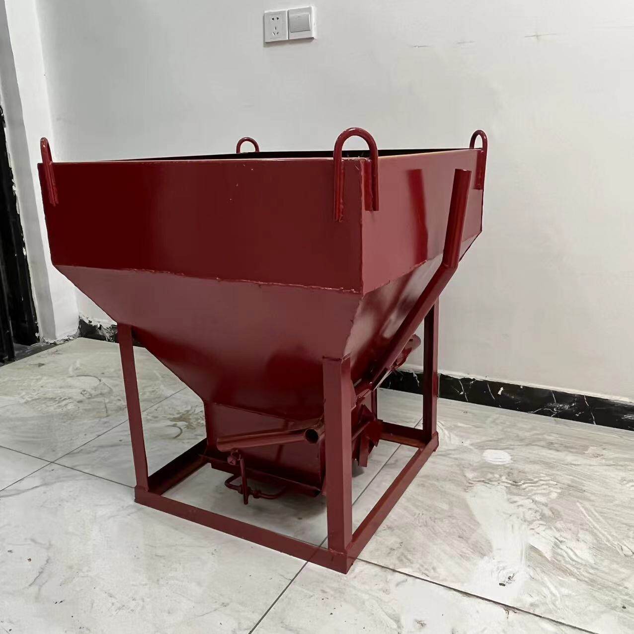 Hopper dust dust workshop ground plate bucket ash disk